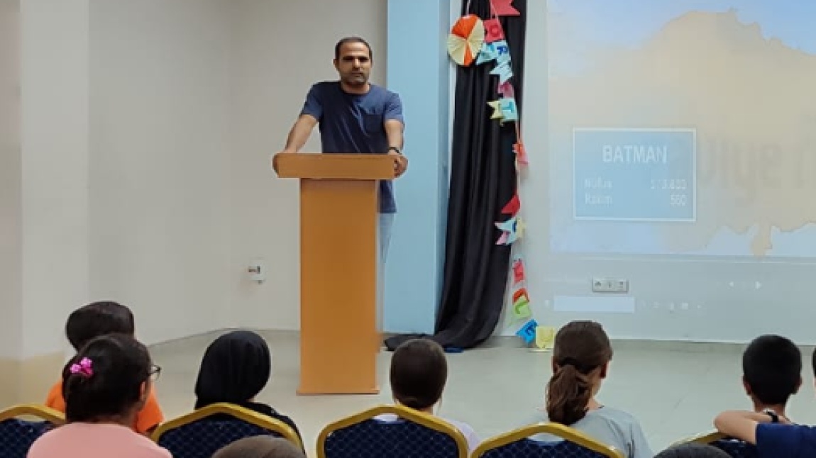 Okulumuzda Batman İlimizin tanıtımını yapan kısa film gösterimi yapıldı. 